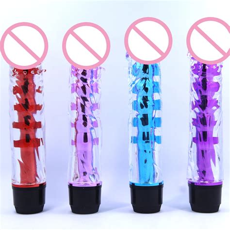 Vibrators For Women Multi Speed G Spot Dildo Vibrator Clear Penis