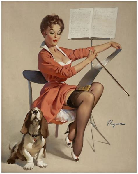 Pin Up Paintings By Gil Elvgren Art And Design
