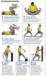 Images of Running Exercise Routine