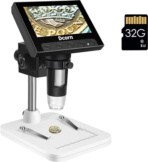 Buy Coin Microscope Dcorn 43 Inch Lcd Digital Microscope With 32gb Tf