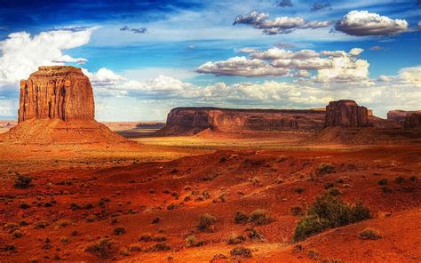Monument Valley Navajo Nation Reservation Utah Usa Con Utah Desert