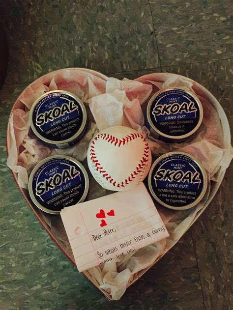 Gift ideas for your boyfriend. Valentine's Day gift for him baseball girlfriend ...