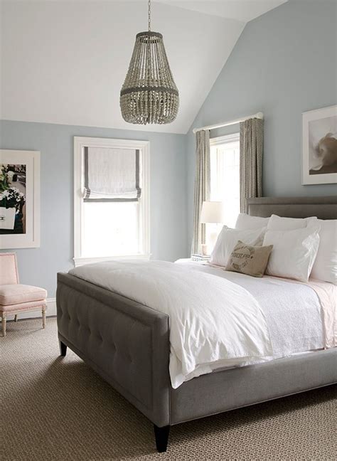 Wall Color Is Silver Gray Benjamin Moore Remodel Bedroom Blue