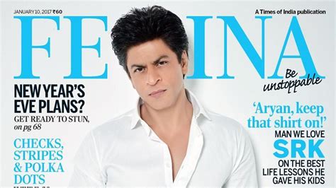 Check Out A Dapper Clean Shaven Shah Rukh Khan On Magazine Cover