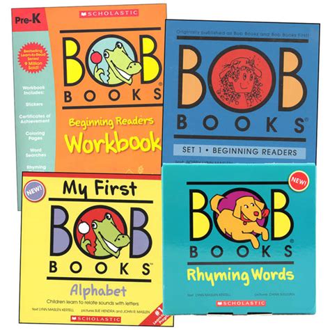 Consistent new sounds are added gradually, until young readers have read books with all letters of the alphabet (except q). Bob Books Set for Beginning Readers | Scholastic