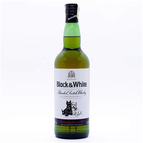 Whisky Black And White 1l Banca Do Ramon