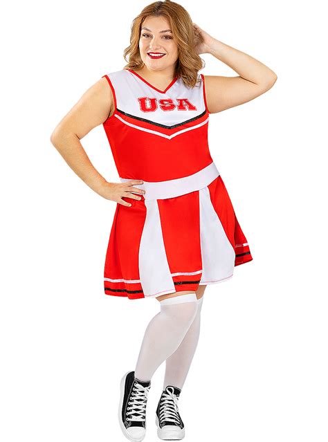 Cheerleader Costume Plus Size The Coolest Funidelia