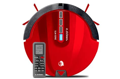 Aspirateur Robot E Ziclean® Ultra Slim Red Coussin Pour Banquette Extérieure