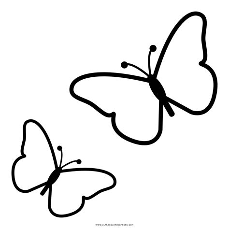 Dibujo De Mariposas Para Colorear Ultra Coloring Pages