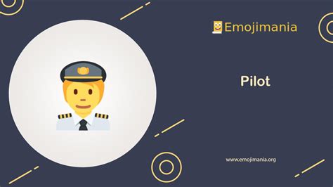 🧑‍ ️ Meaning Pilot Emoji Copy And Paste