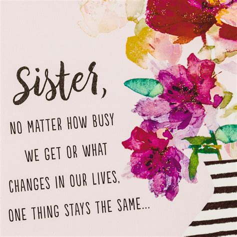 Youre Someone I Look Up To Mothers Day Card For Sister Greeting
