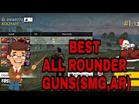 This game is available on any android phone above version 4.0 and on ios up to 50 players can be included in free fire. BEST "ALL ROUNDER" GUN IN FREE FIRE BATTLEGROUND || BEST ...