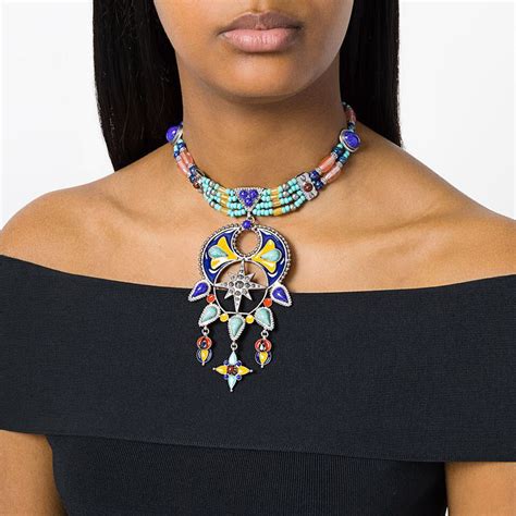 New Fashion Bohemian Colorful Beads Choker Necklace Statement