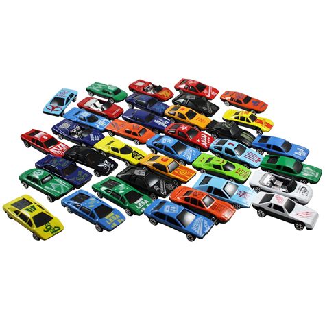Race Car Toys Assorted For Kids Boys Or Girls Free Wheeling Die Cast