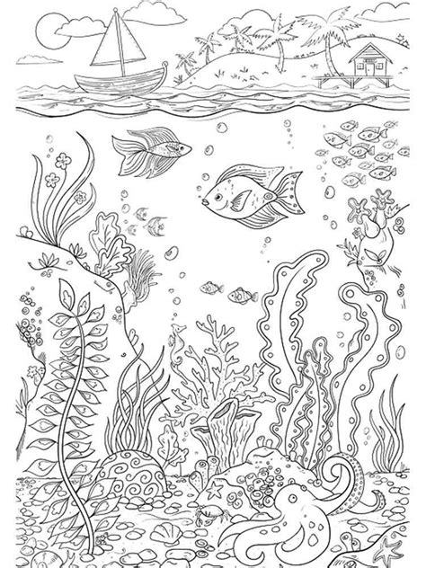 46 Best Ideas For Coloring Underwater Coloring Pictures