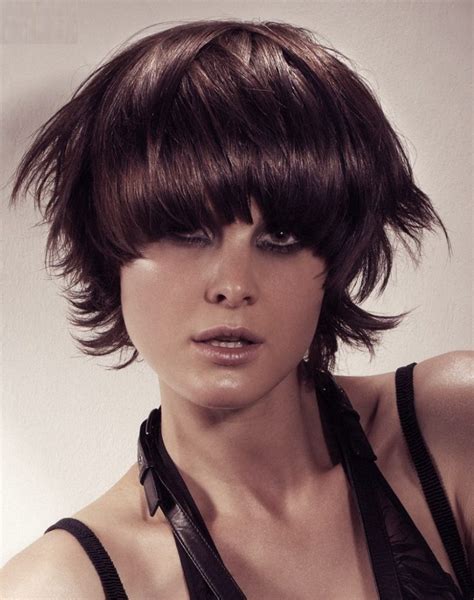 Feathered Short Hairstyles