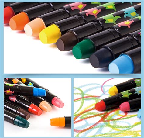 Joan Miro Jar Melo Washable Silky Crayon 12ct Non Toxic Twistable