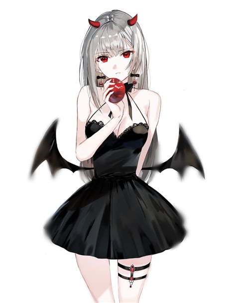 Iphone Anime Devil Girl Wallpaper