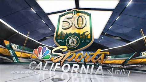 Nbc Sports California 2018 Mlb Athletics Baseball Intro Youtube