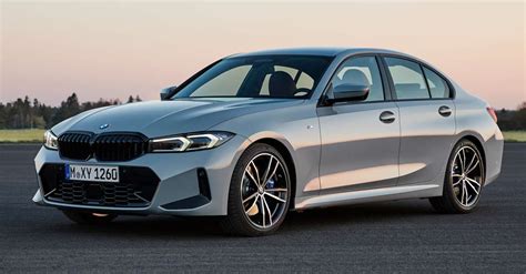 2022 Bmw 3 Series Facelift Debuts G20 Lci Gets New Headlamps Grille