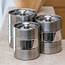 Stainless Steel Canisters Set Of 3 – QUALWAYS LLC