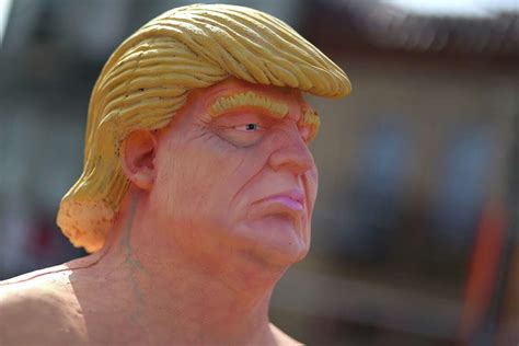 Donald Trump Statue The Emperor Has No Balls Appears In The Castro Nsfw