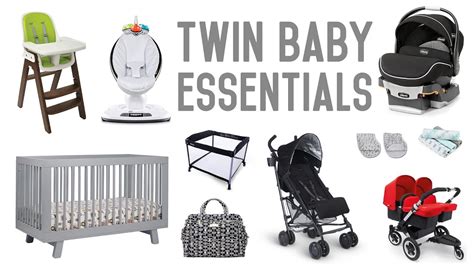 Essential Baby Gear For Twins Youtube