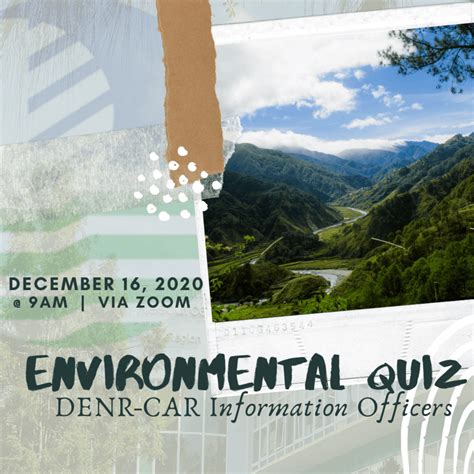 Denr Car Environmental Quiz Intermediate Round 52 Plays Quizizz