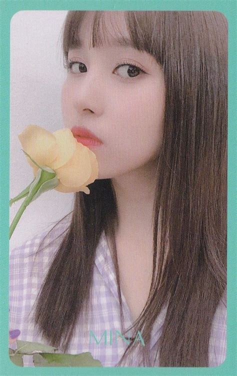 Twice Mina Fancy You Random Pc 🆂🅲🅰︎🅽 Photo Cards Photocard Mina