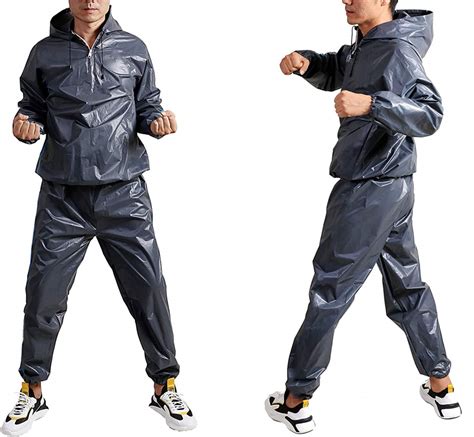 Buy 2020 Upgrade New Eva Heavy Duty Sweat Sauna Suit Anti Rip Full Body Sweat Suits Exercise