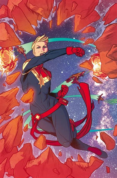 Бри ларсон, джуд лоу, бен мендельсон и др. Captain Marvel #1 Takes Flight In January