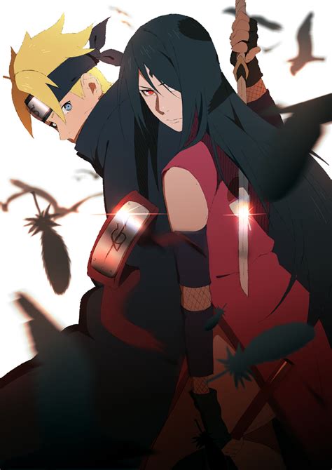 Adult Boruto And Sarada Raikiri Illustrations ART Street