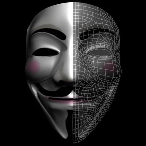Free delivery and returns on ebay plus items for plus members. 3D Models - Anonymous Mask | 3DOcean