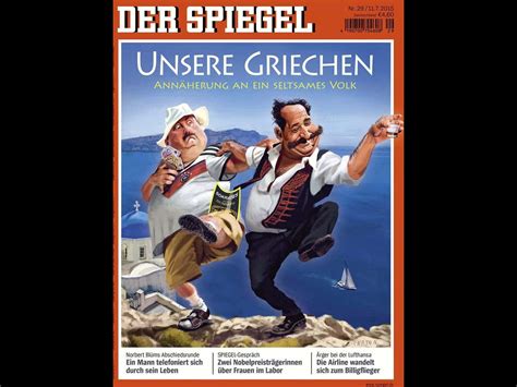 Greece Debt Crisis German Greek Relations Slump Further After Der Spiegel Magazine Cover