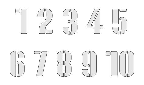 10 Best Printable Block Numbers 1 10 Number Blocks Para Colorir 办公设备维修网