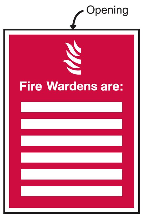 Printable Fire Warden Poster Template Free Printable Templates Free