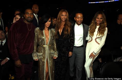kim kardashian and beyonce took a photo with a bunch of other famous beautiful people huffpost