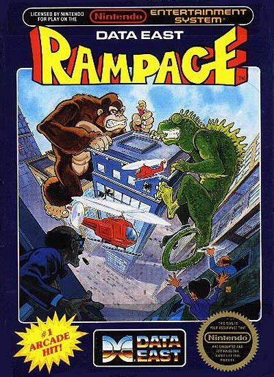 Rampage Retro Video Games Nes Games Vintage Video Games