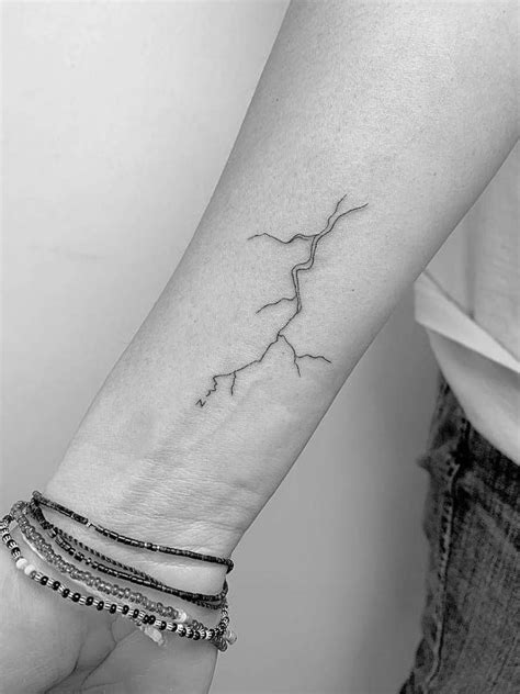 See more ideas about lightning tattoo, best tattoo designs, tattoo designs. Lightning bolt tattoo on the inner forearm. | Bolt tattoo ...
