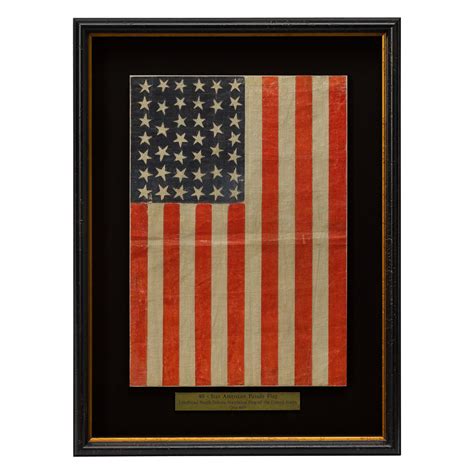 One Of The Earliest Known Parade Flags 1840 Campaign Of William Henry