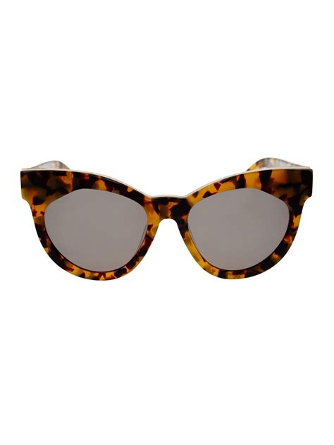 Karen Walker Starburst Cat Eye Frame Sunglasses In Brown Lyst