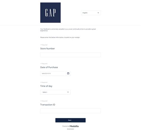 Gap Customer Experience Survey | 2023