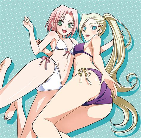 Xbooru 2girls D Ass Bikini Blonde Hair Blue Eyes Green