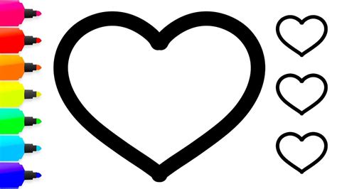 Drawing a human heart for kids, step by step, anatomy. Heart Drawing For Kids | Free download on ClipArtMag