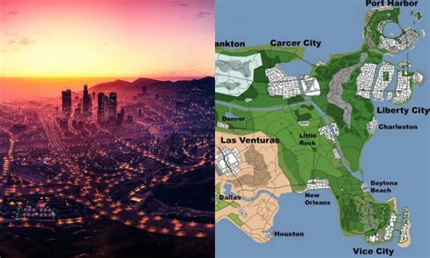 Gta 6 Une Map Qui Combine Toutes Les Cartes De La Saga De Rockstar