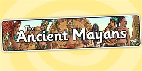 Ks2 The Ancient Mayans Display Banner Great Fire Of London The Great