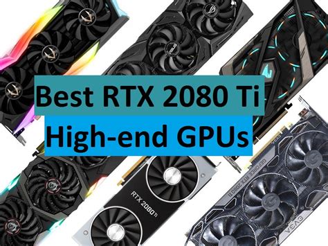 Buying a gpu has never been so impossibly hard. Best RTX 2080 Ti Graphics Cards in September 2020 - Gaming ...