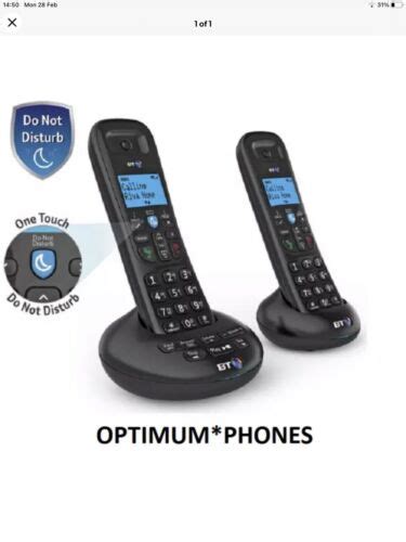 Bt 3570 Twin Cordless Telephone With Digital Answer Machine Speaker