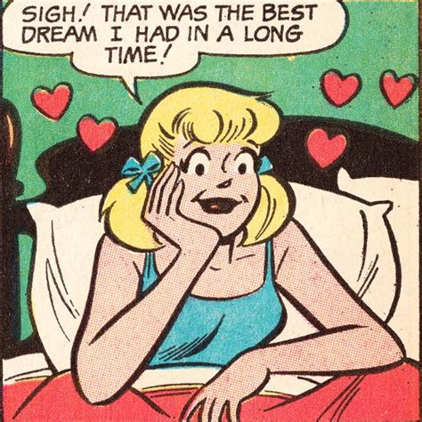 Archie Comics Retro Betty Comic Panel Best Dream Aged Posters