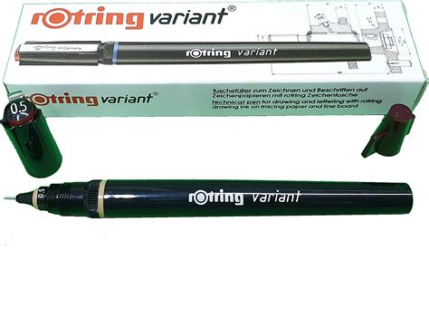 Rotring Variant Technical Pen En Tamaño 050 Mm Incluye Punto Clave